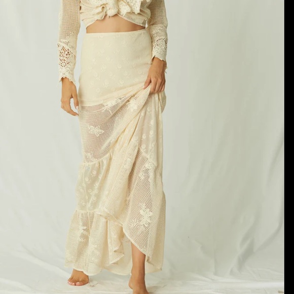 Jens Pirate Booty Calypso Maxi Skirt M - Picture 3 of 6